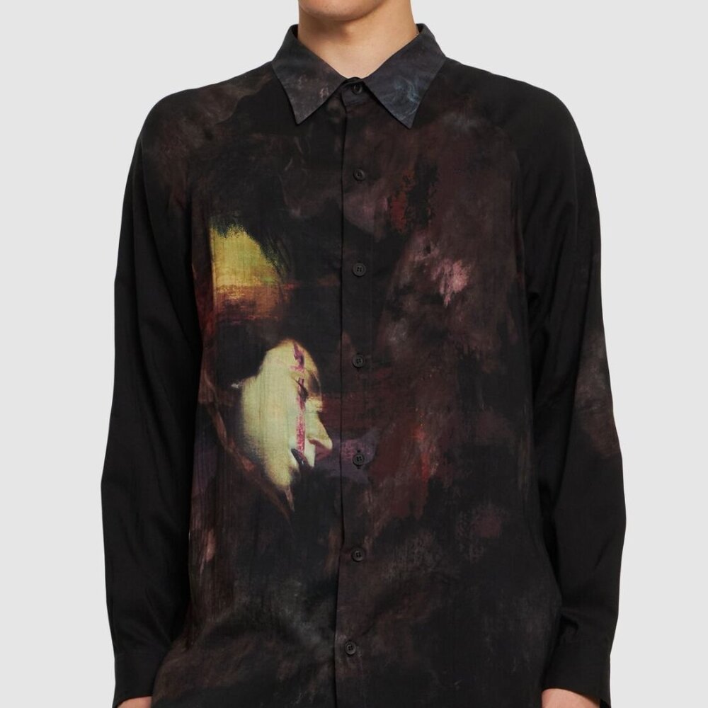 BNWT SS24 YOHJI YAMAMOTO POUR HOMME MARTYRDOM SHIRT 2